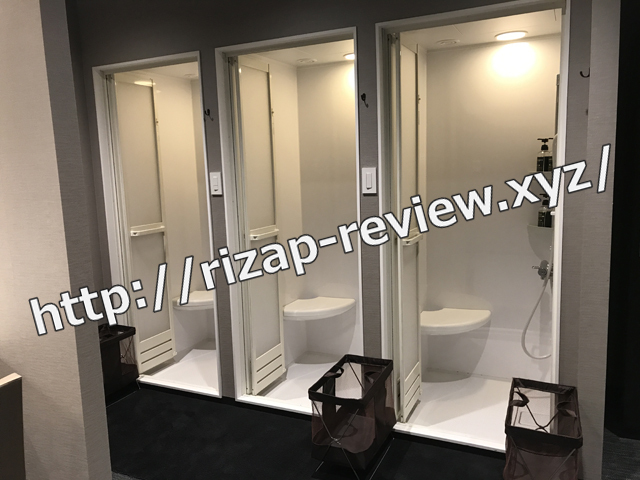 ライザップ柏店シャワーブース