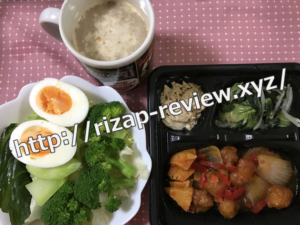 2018.8.31(金)ライザップ流の昼食