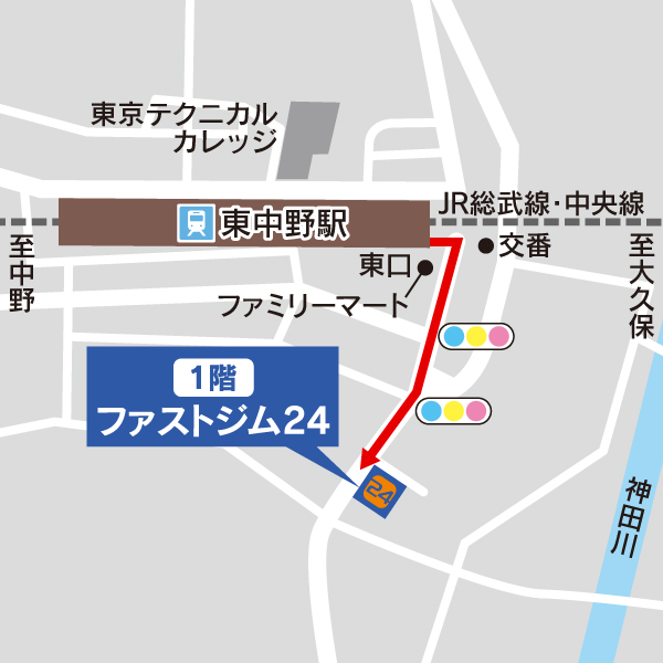 ファストジム【FASTGYM】24東中野店